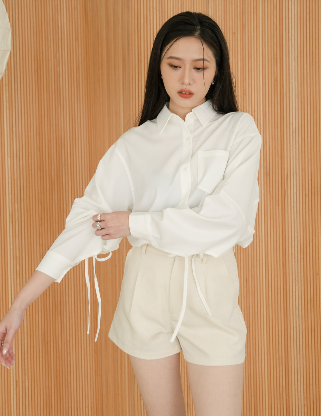 Charlie Oversized Shirt in White