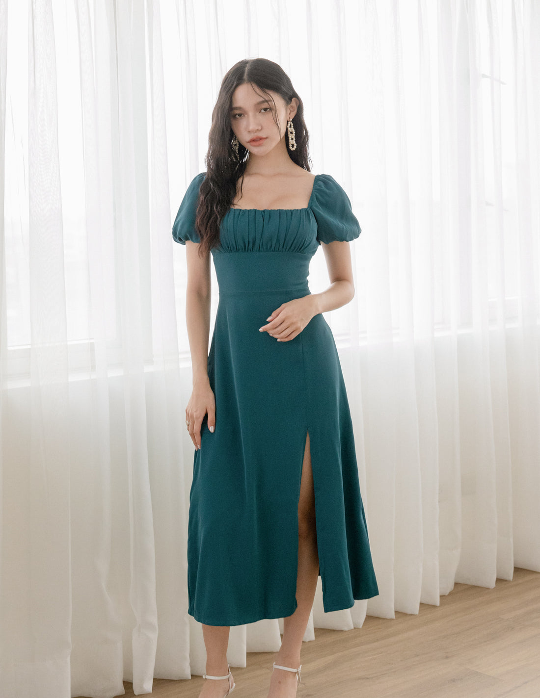 Rosalina Dress in Teal