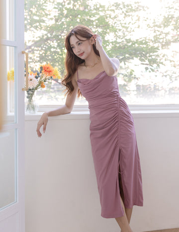 Louella Dress in Mauve